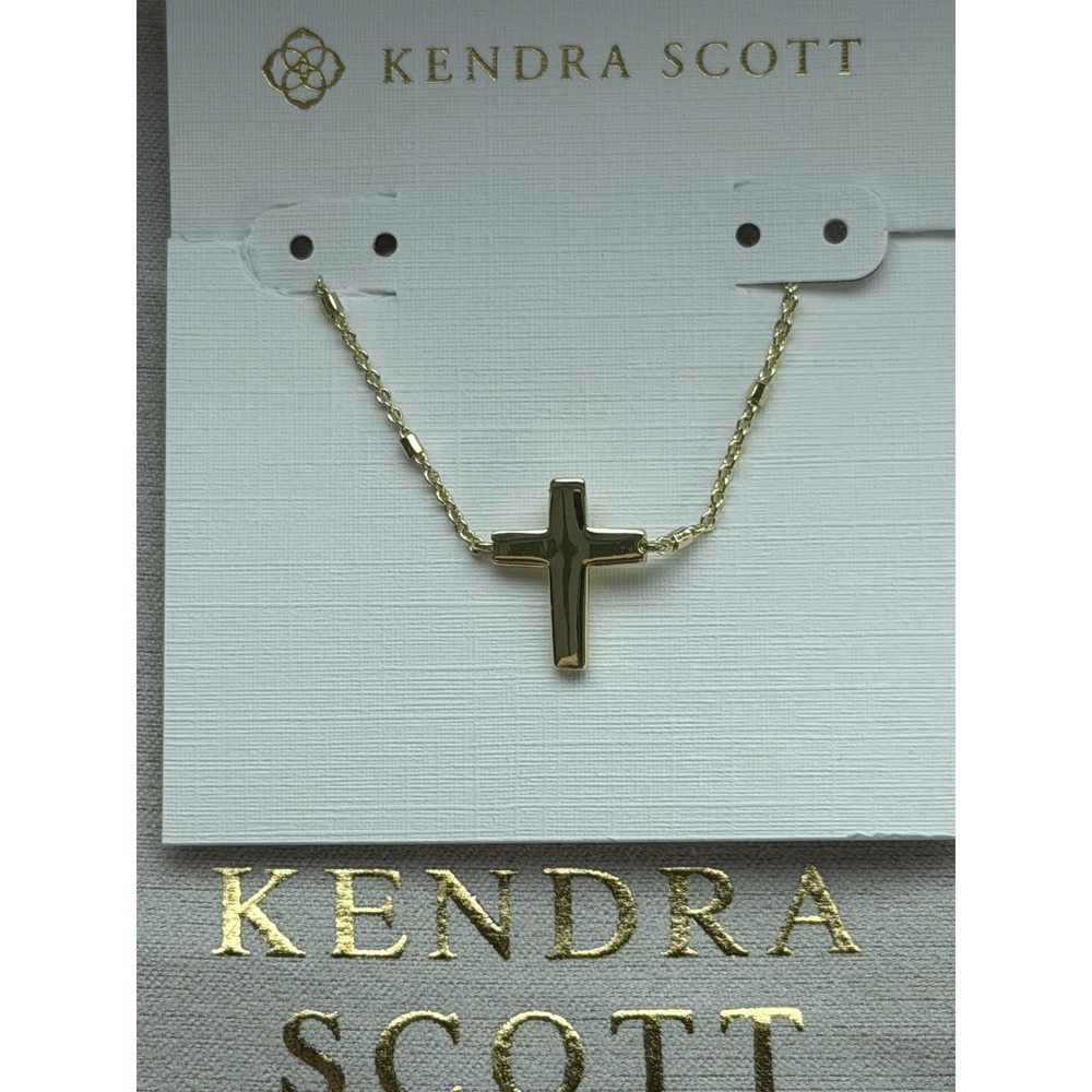 Kendra Scot Cross Pendant Necklace